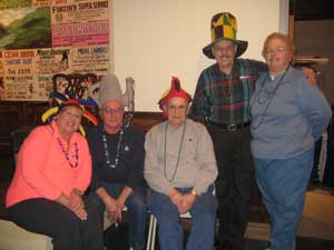 Volunteers at the Children's Mardi Gras Celebration