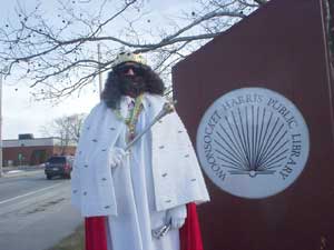 King Jace at Woonsocket Harris Public Library